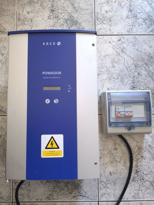 Inversor 3.6kw a funcionar 100% inclui quadro elétrico