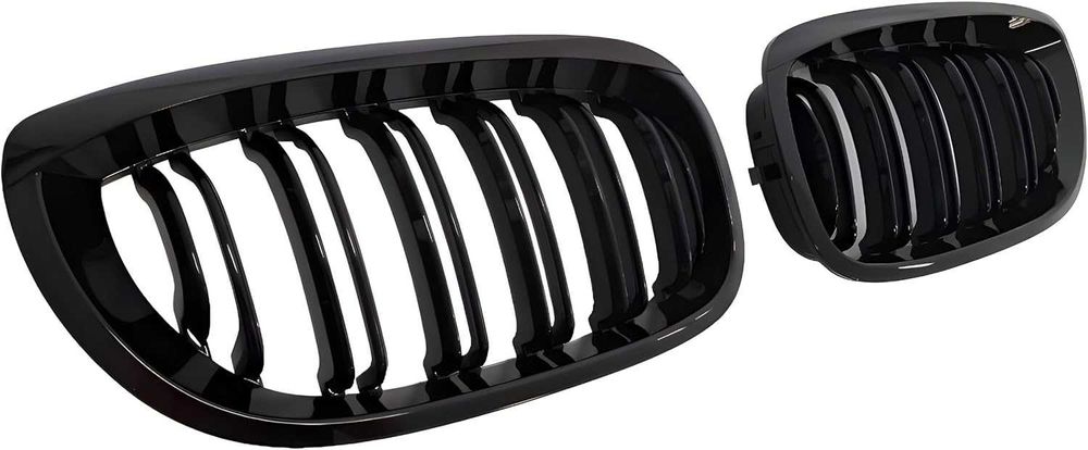 Nerki grill atrapa Czarny połysk BMW E46 COUPE CABRIO LIFT 2003/2007