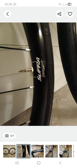 Przednie koło Supra Ra Comp Disck z opona Vittoria