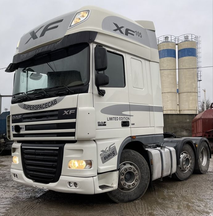 DAF XF 105.460 Euro 5 Трал Тягач 6*2 с поворотным ленивцем