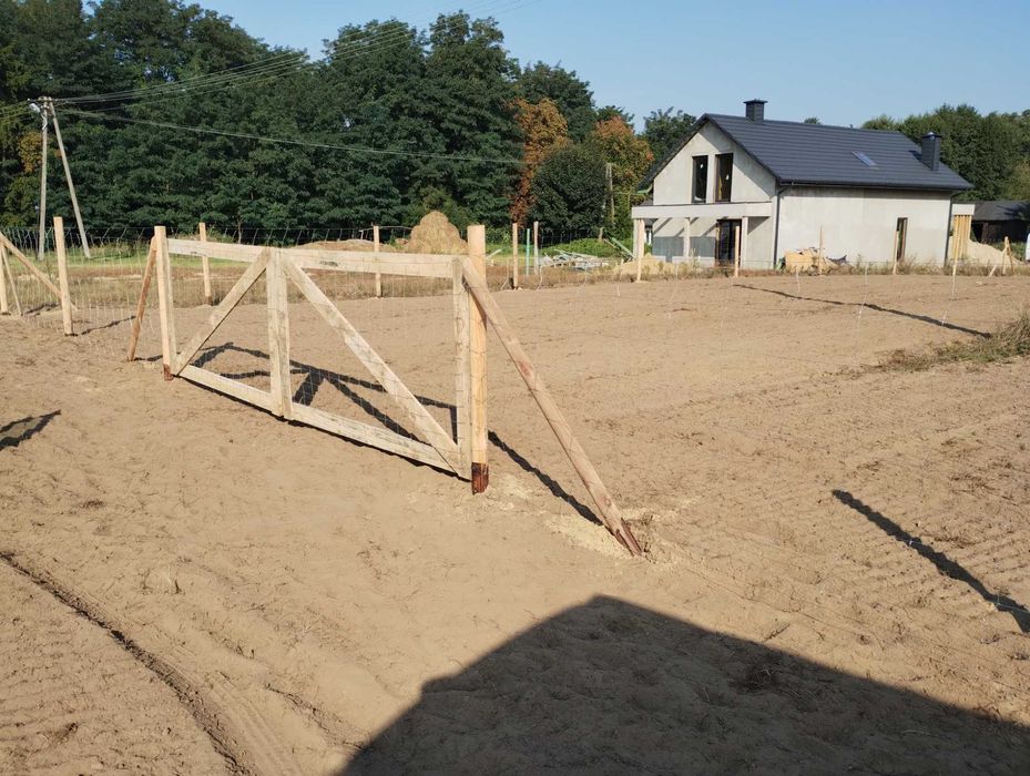 Ogrodzenie budowlane tymczasowe leśne już 16 zł. mb.