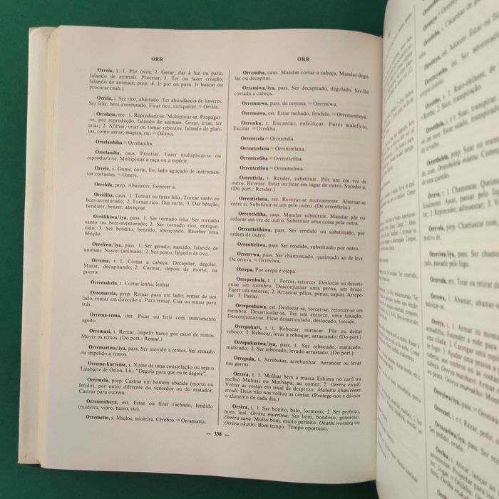 Dicionário Macua-Português - A. Pires Prata