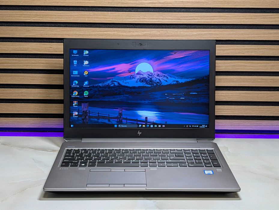 HP ZBook 15 G5 i7-8850H P2000 32GB 512GB SSD 15,6" FHD IPS Win11