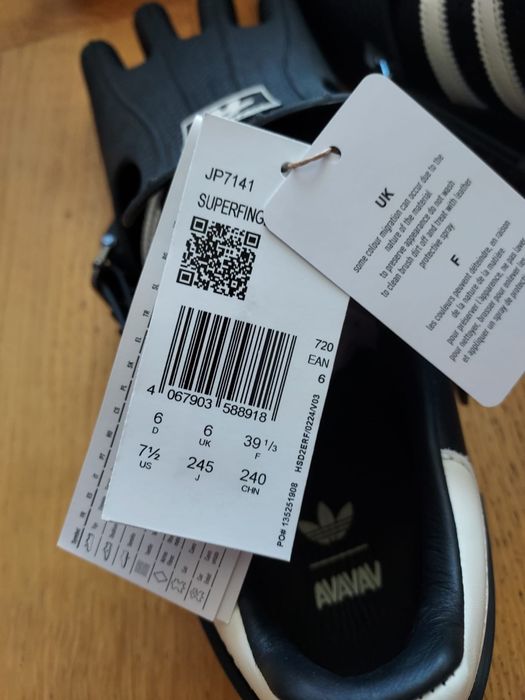 Buty adidasy sneakersy adidas x avavav superfongers superstar czarne 39