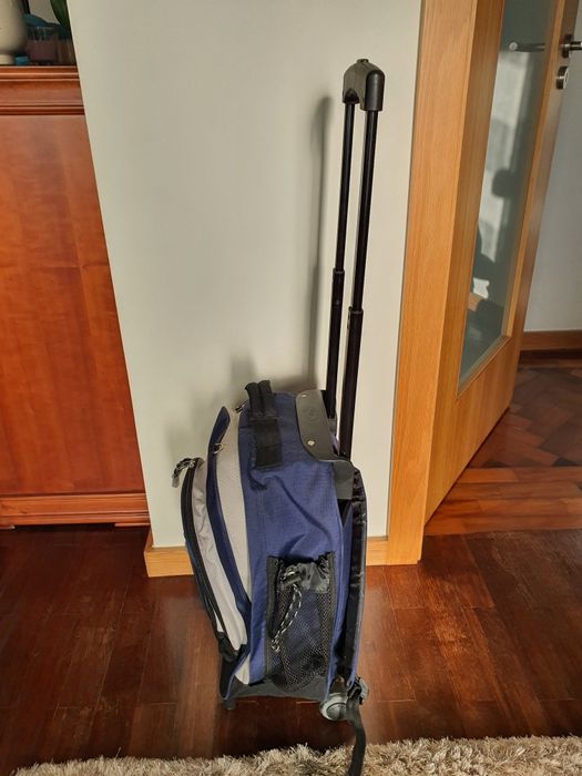 Mochila com rodas para viagem
