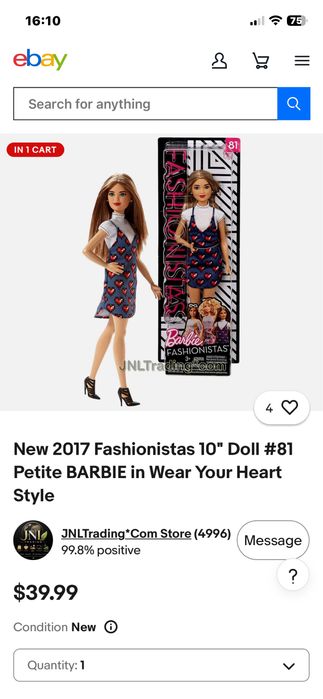 Lalka Barbie dziewczynka