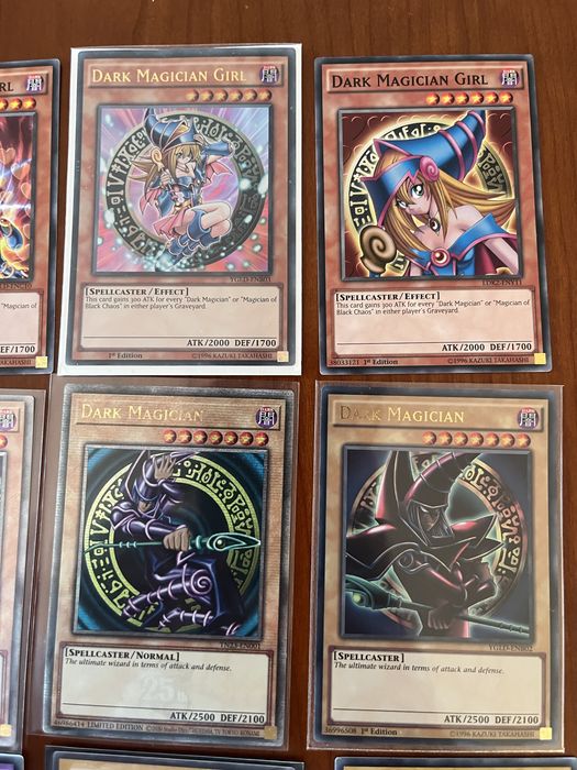 Coleção Yu-Gi-Oh! Dark Magician & Dark Magician Girl