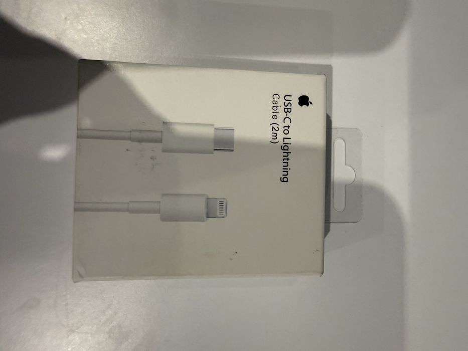 Зарядка Apple lightning to USB, 1 м оригінал type-c оригинал кабель
