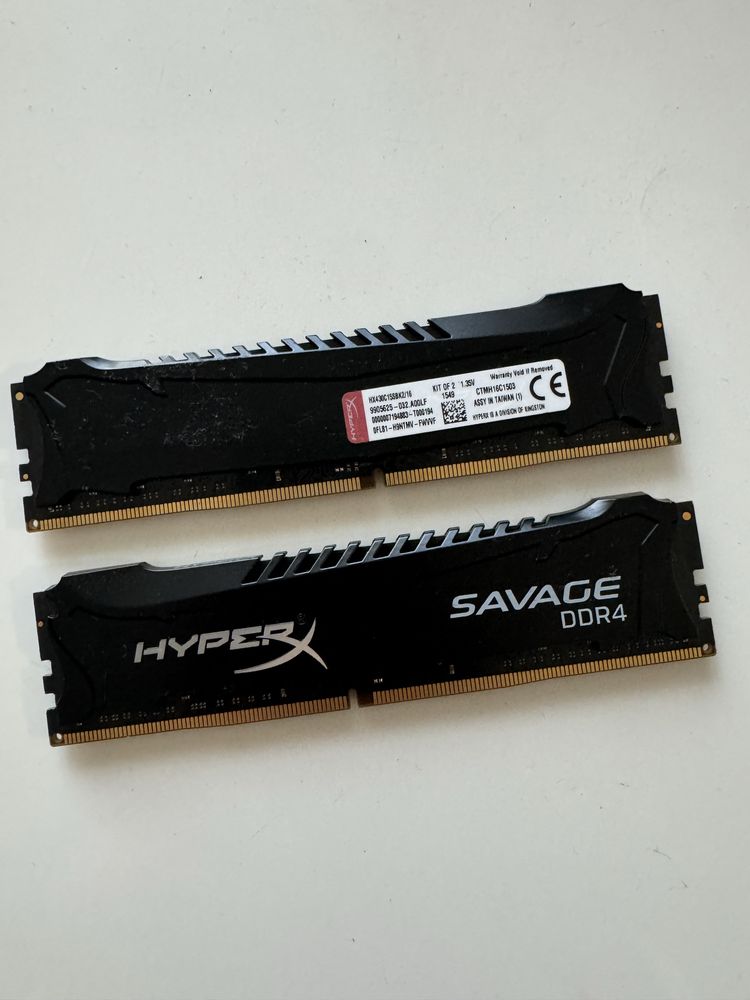 ОЗУ Оперативная память HyperX Savage 16gb: 1 000 грн. - Комплектуючі та ...