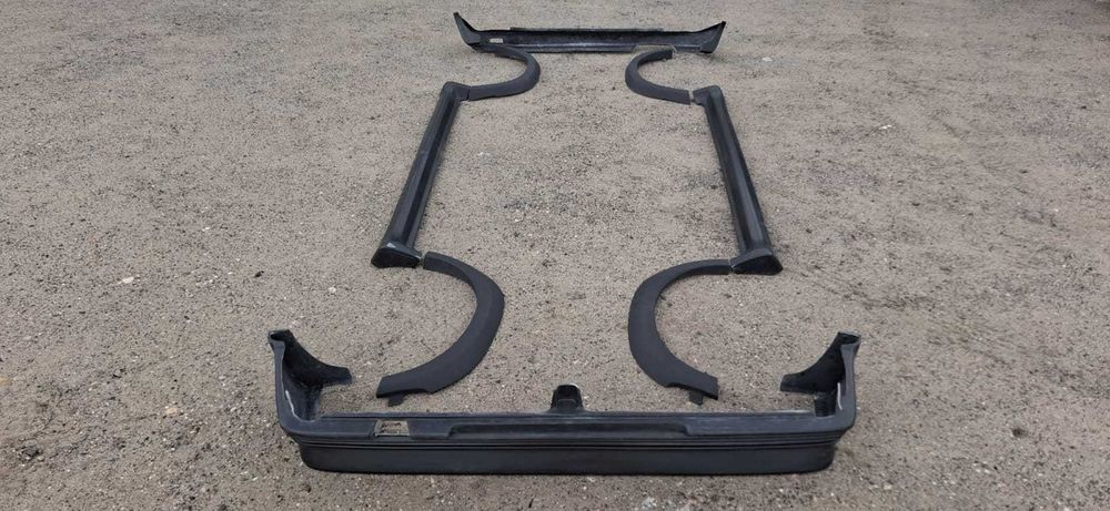 VW Golf 2 MK2 tuning spoiler progi zestaw BBS body kit