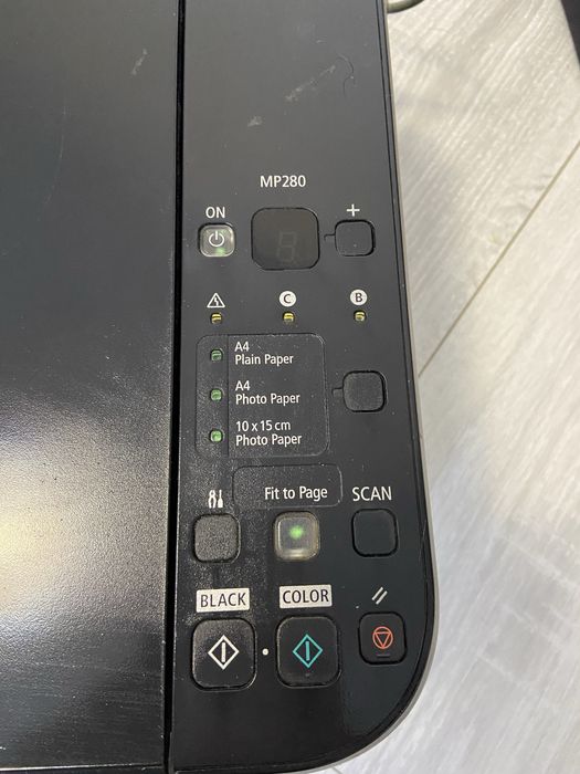 Принтер-сканер canon mp280 кольоровий