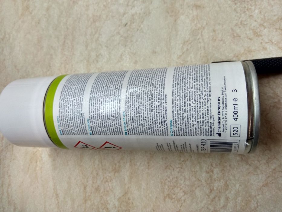 Грунтовка цинковая автомобильная