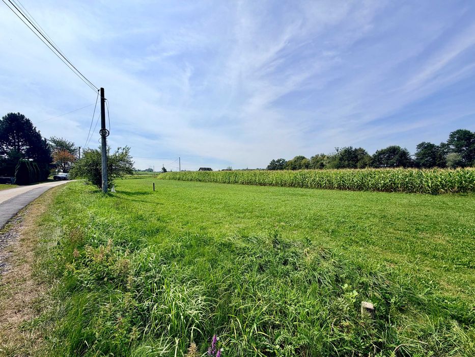 Działka Jasienica/ Łazy 12a dojazd asfaltowy, słoneczna i płaska - Widok 3