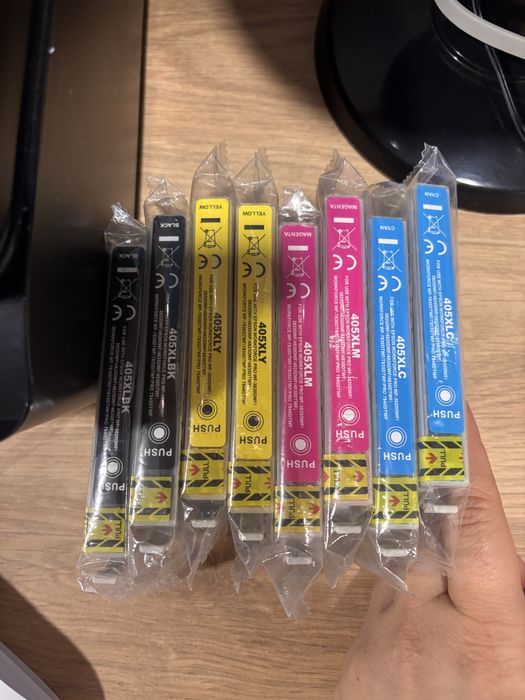 Tinteiros Epson 405XL, novos, selados e nunca usados