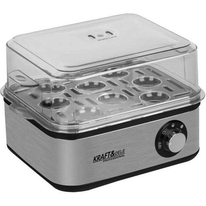 JAJOWAR do GOTOWANIA JAJEK elektryczny na 8 jaj 3 tryby 500 W KD4118