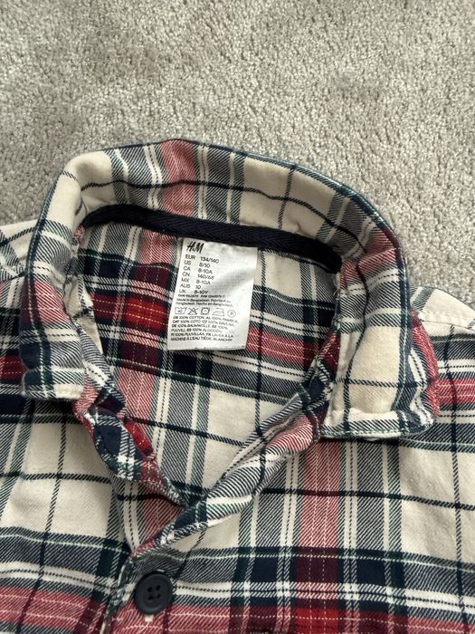 Сорочка в клітинку для хлопця H&M на 8-10 років