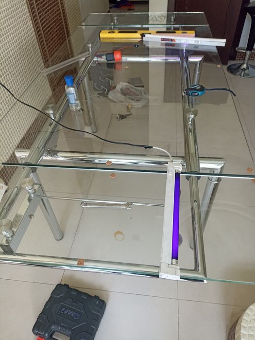 Ремонт стеклянных столов и изделий