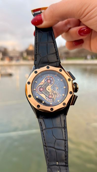 Cvstos Challenge-R Chrono Rose Gold (60.000€ na loja)