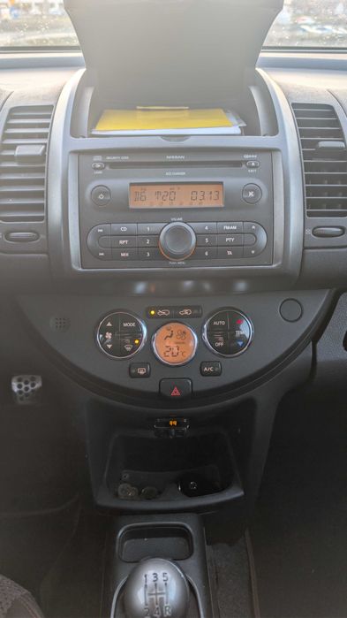 Nissan Note 1.6 Benzyna /Klimatyzacja /Nowe sprzęgło/Bardzo dobry stan