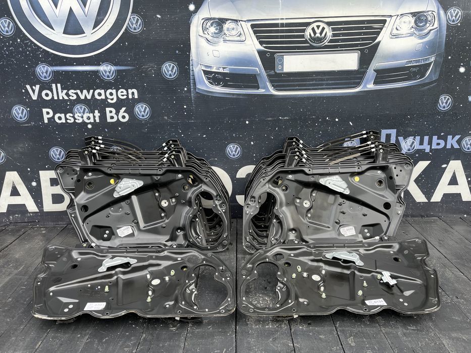 Стеклоподъемник передней двери Passat B6 B7 склопідйомник Пассат Б6 Б7