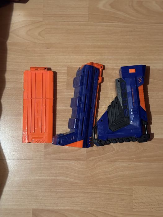 Dodatki nerf kolba oraz lufa i magazynek