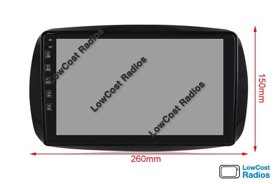 #(AGOSTO) Rádio SMART 451 e 453 | GPS Android 15 BT USB APPS WIFI | CARPLAY • ANDROID AUTO