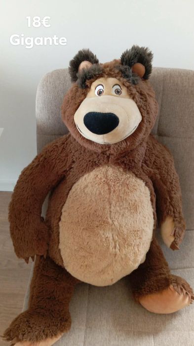 Masha e o urso, casas e peluches