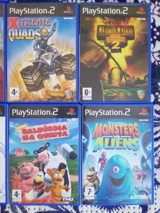 Jogos para PS2 - Usado como Novos