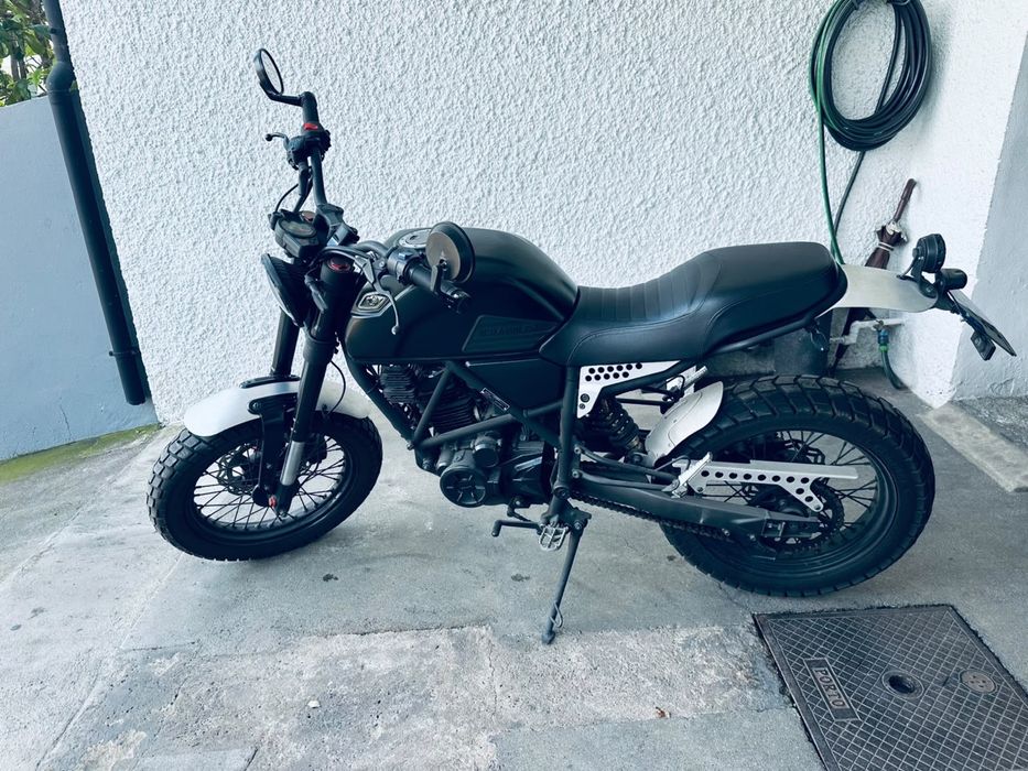 Mitt scrambler 125 !! Impecável !! Oportunidade !!!