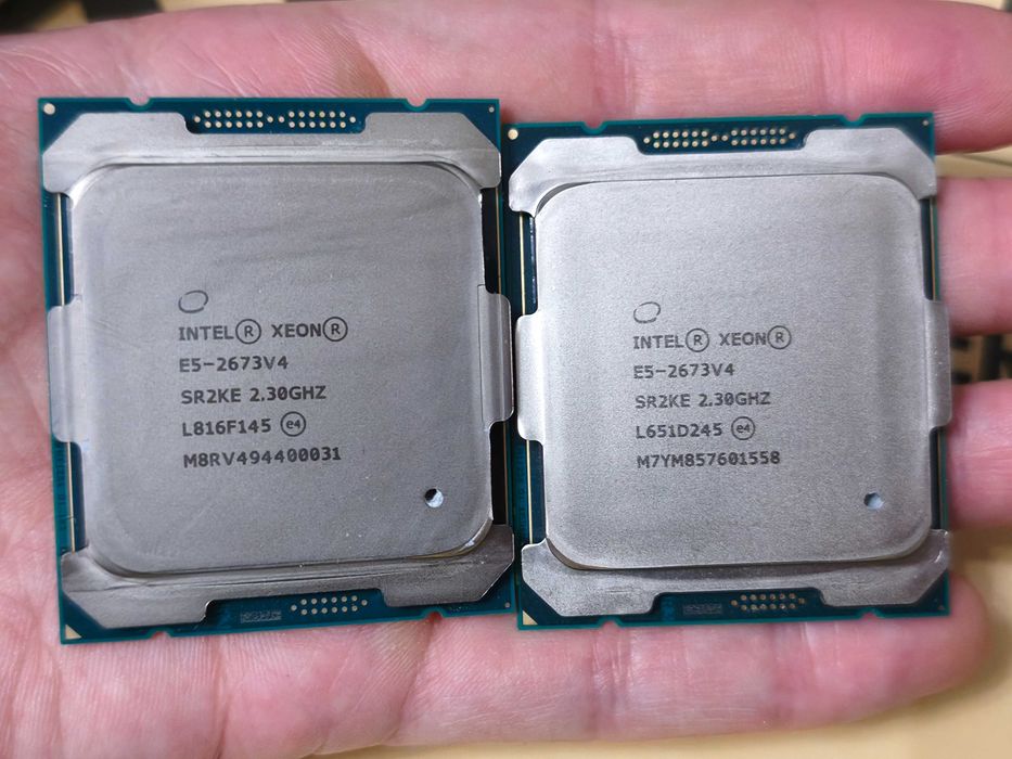 Xeon E5 2673v4 (2шт) - ( 40 ядер / 80 потоків ) сокет 2011-3