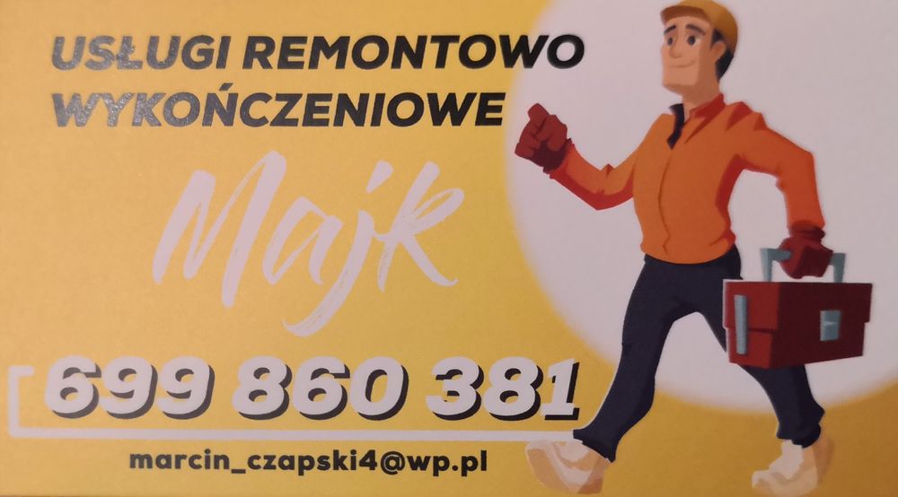 Uslugi remontowo wykonczeniowe