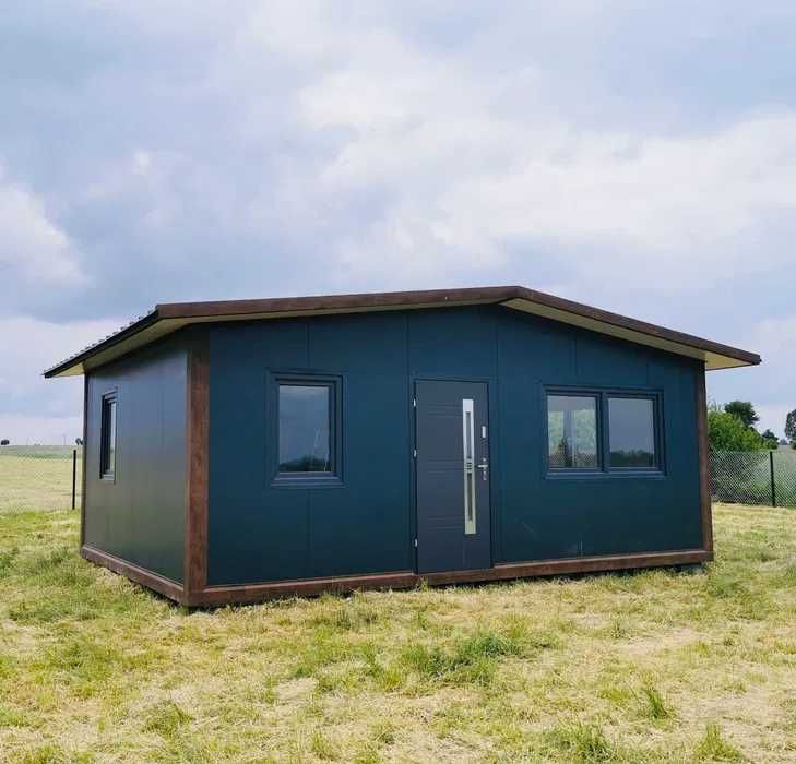 Domek letniskowy/całoroczny całoroczny 7x5 (35m2) - wyposażony
