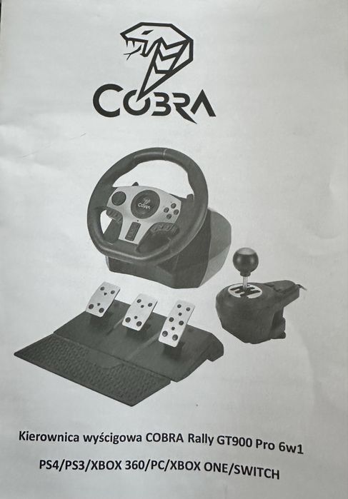 Sprzedam kierownicę Cobra GT900 Pro Rally.