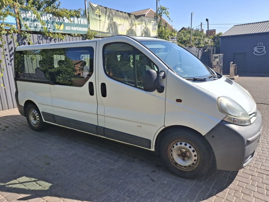 Nissan Primastar 2005р.в. 1.9TDI, -8300у,е. 8містн. пасажир-трансформер. WEBASTO, подогрев