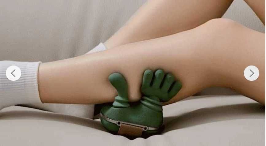 Електричний масажер для шиї та плечей Shoulders & Neck Зелений