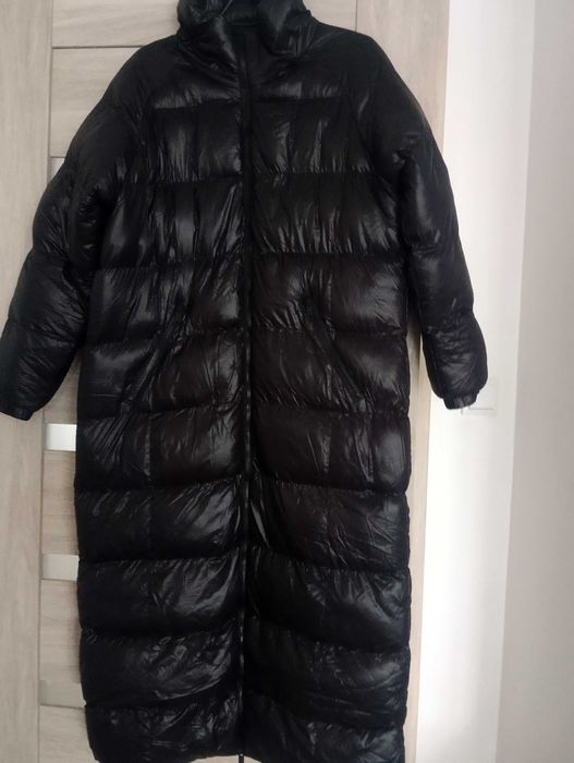 Płaszcz zimowy długo ciepły