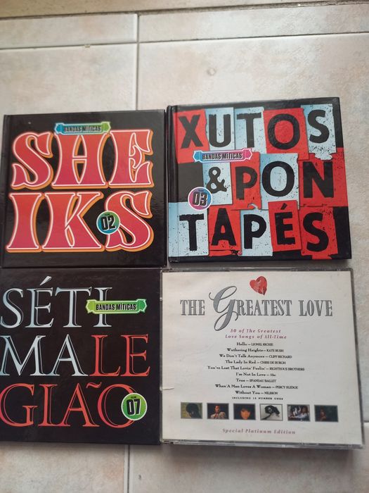Cds anos 80 e 90