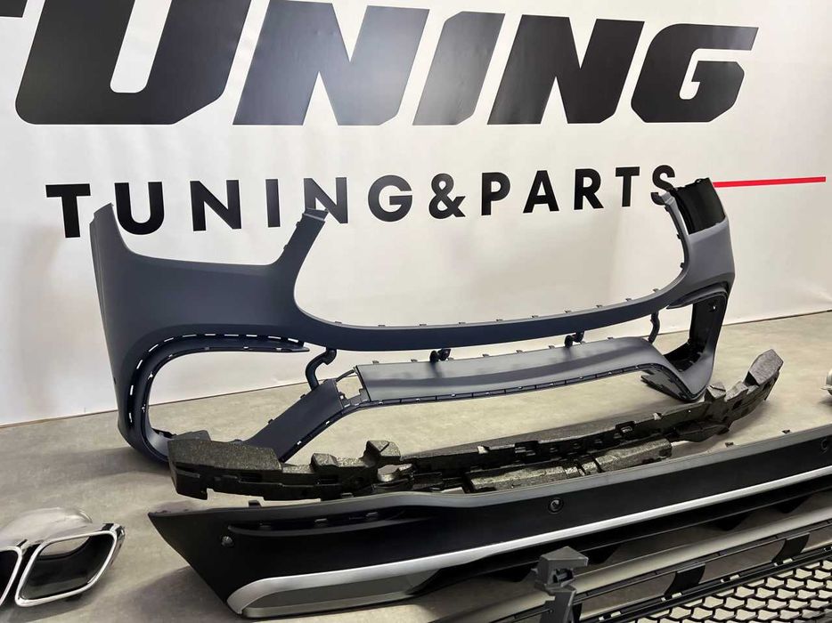 Mercedes Benz ( GLE W167) Обвіс / Обвес  GLE 63 AMG (на AMG Silver)