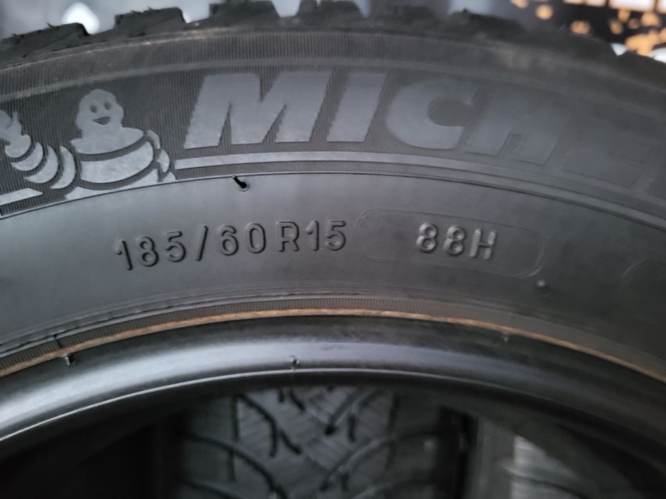 Opony zimowe 185/60/15 Michelin 6,9mm