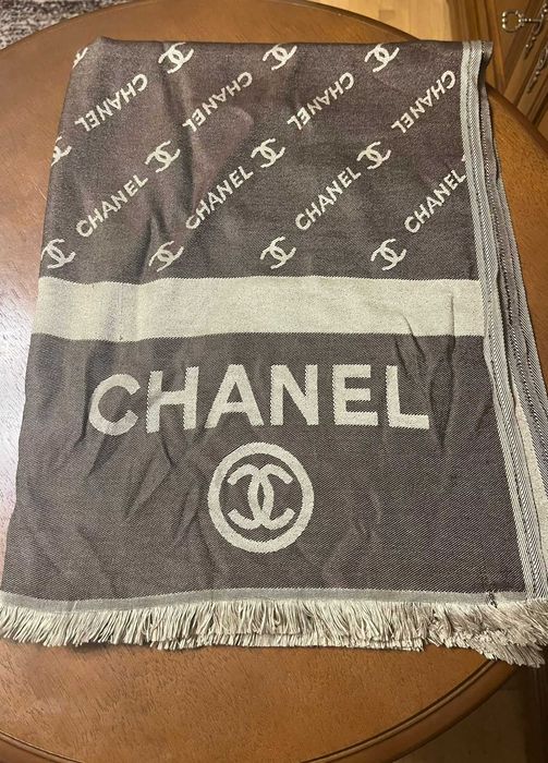 Szaliki grube chusty Louis Vuitton LV szal szalik chusta