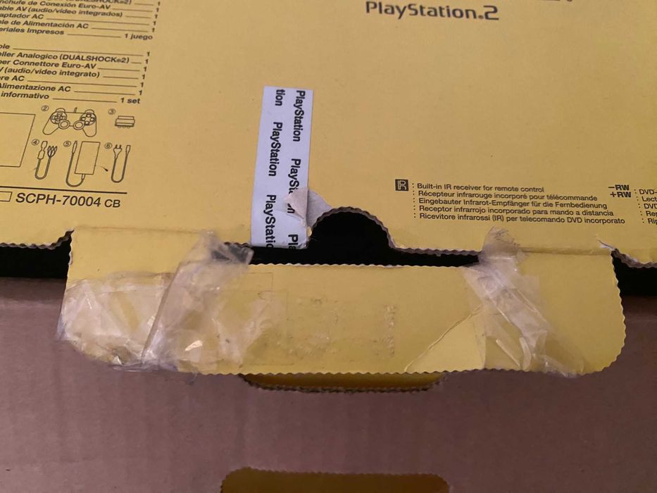 Caixa Playstation 2 Modelo Slim PS2