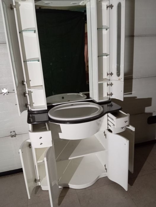 Móvel lavatório espelho