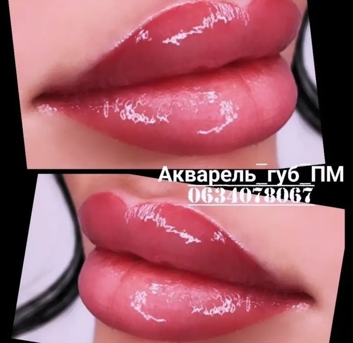 Акция! Перманентный макияж Губ, Бровей, Век! Микроблейдинг! Татуаж! Увеличение Губ!