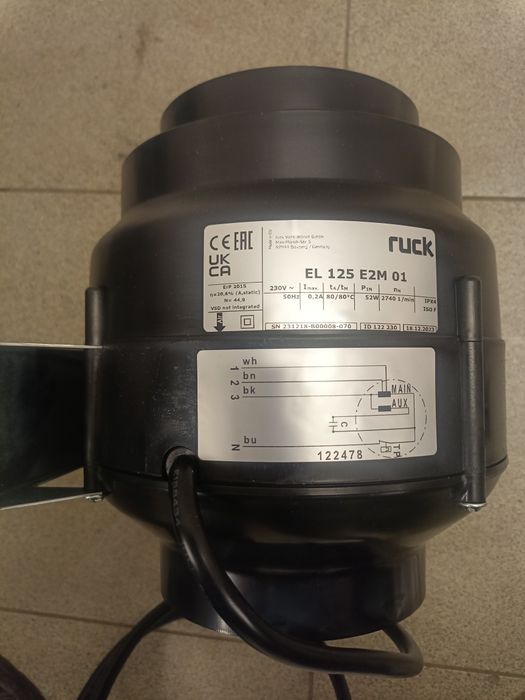 Вентилятор, вытяжка, приточка канальный