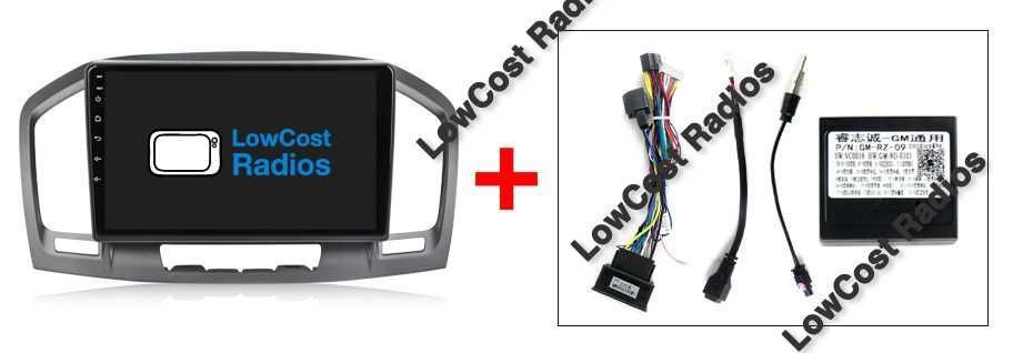 Auto Rádio 9' OPEL INSIGNIA | GPS Android 15 BT USB APPS WIFI