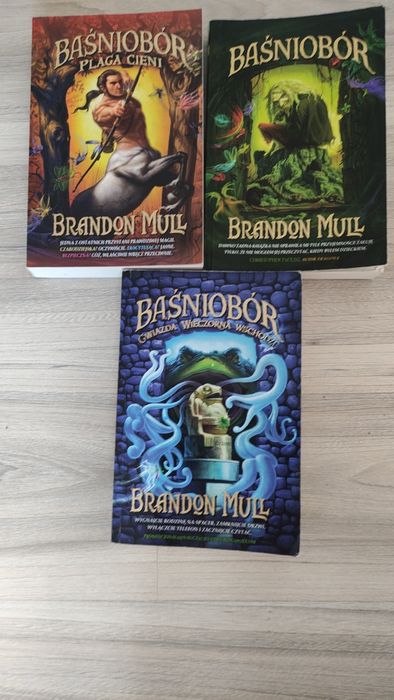 Baśniobór3 części .Brandon Mull