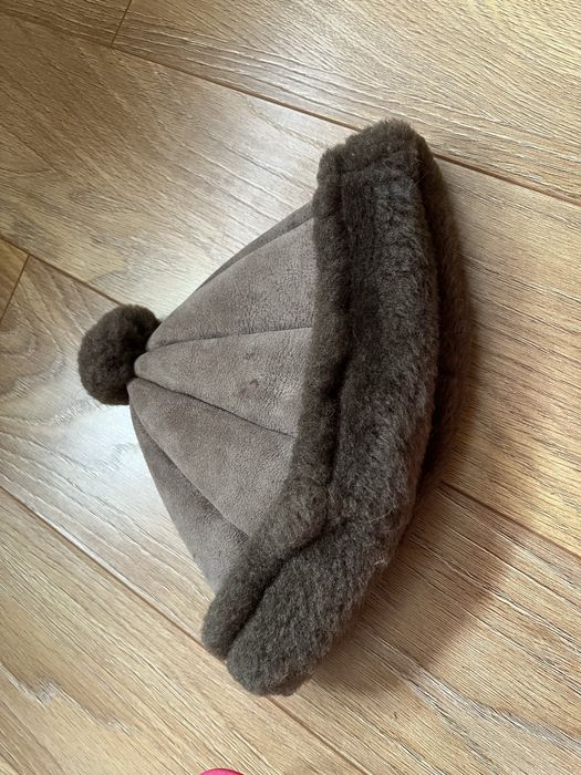 Czapka naturalny kożuch