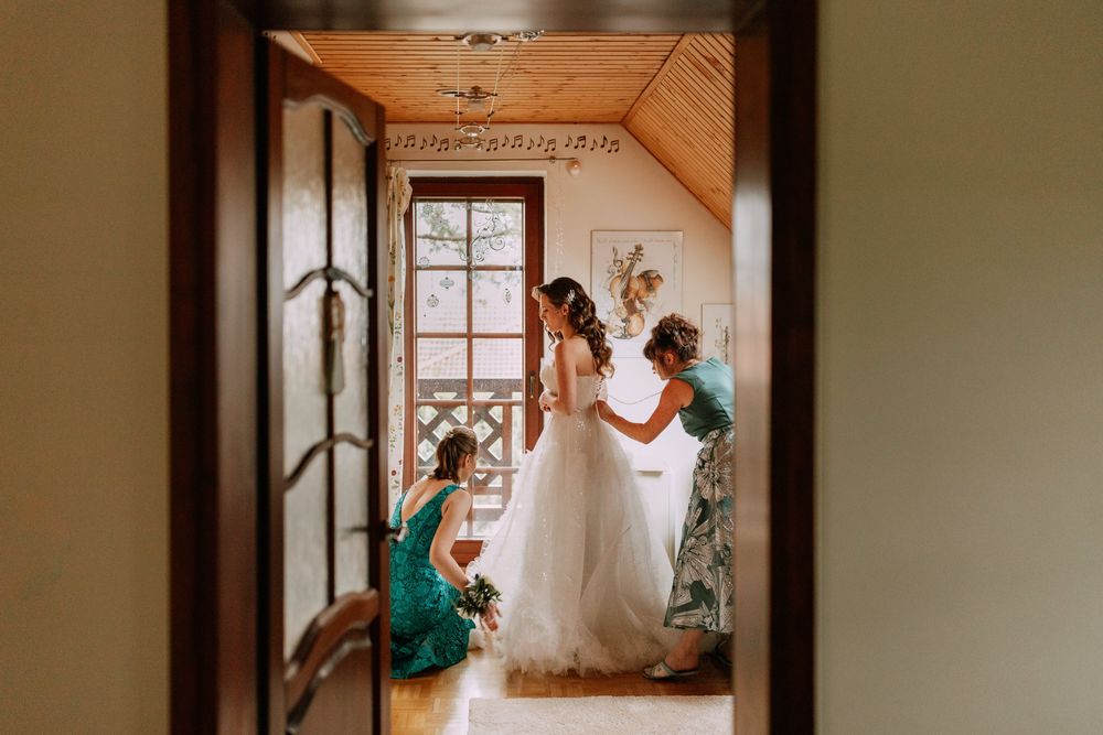 Suknia ślubna gorsetowa Rara Avis