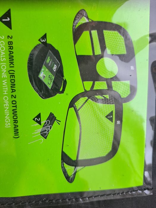 Bramki piłkarskie dla dzieci składane zwijane mogilne na działkę