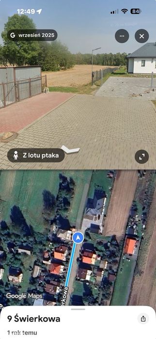 Działka rolno-budowlana z mediami w drodze, 7898 m² Krzczonów - Więcej